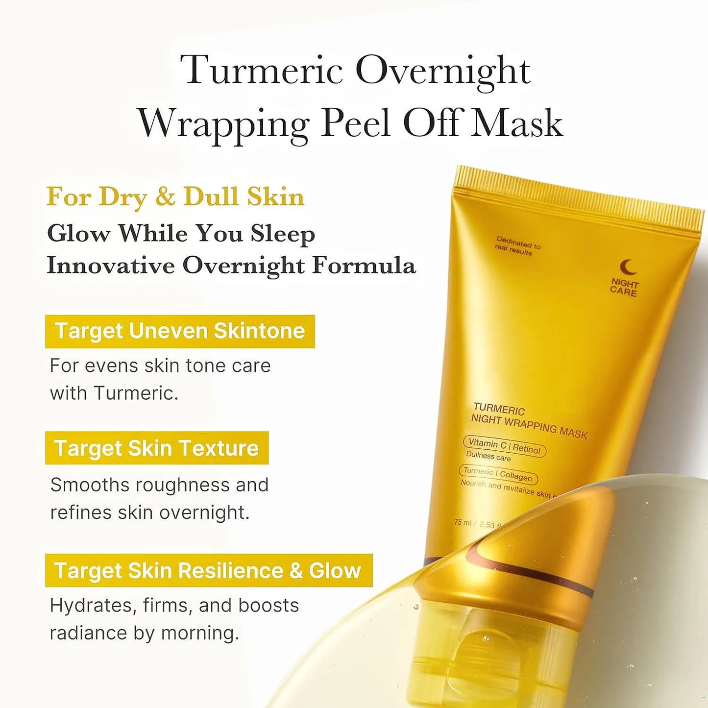 Coreana Turmeric Mascarilla