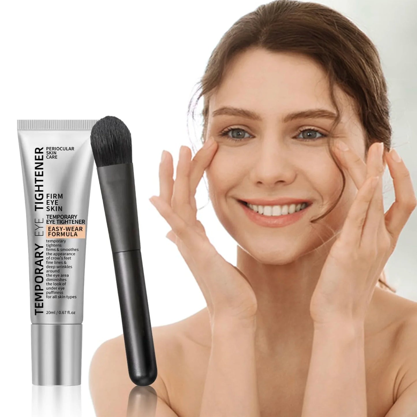 Crema reafirmante de ojos instantánea