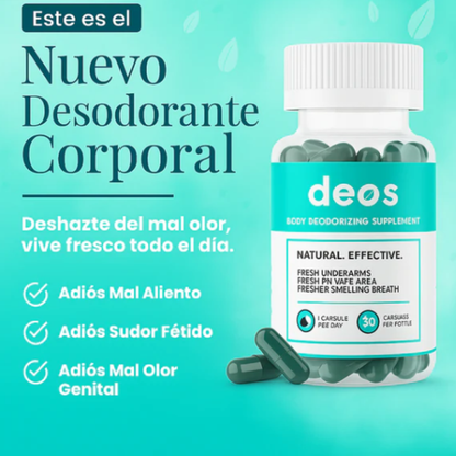 Cápsulas desodorante DEOS™