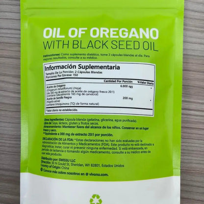 Cápsulas de Aceite de Orégano